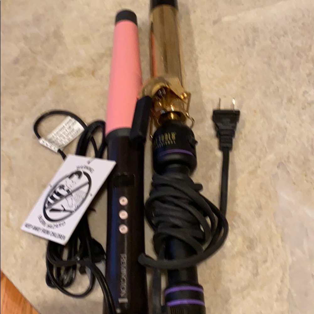 Curling iron and curling wand